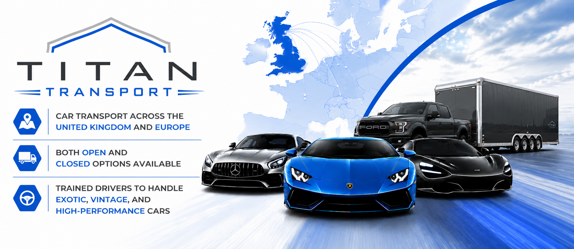 Titan Transport — UK & Europe coverage